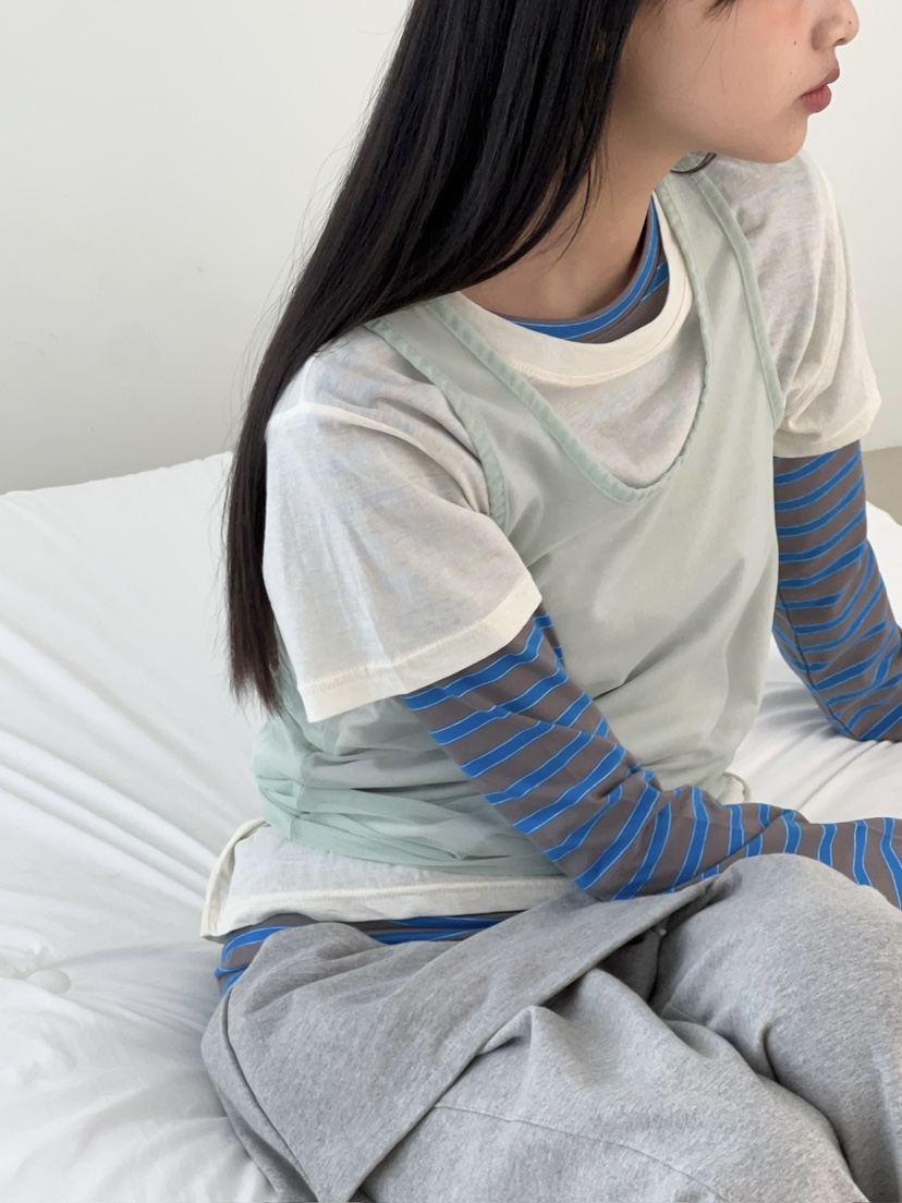 ANOTHER AVENUE韓國直郵實拍女士新品推薦職業休閑長袖T恤ANOTHER AVENUE長袖T恤