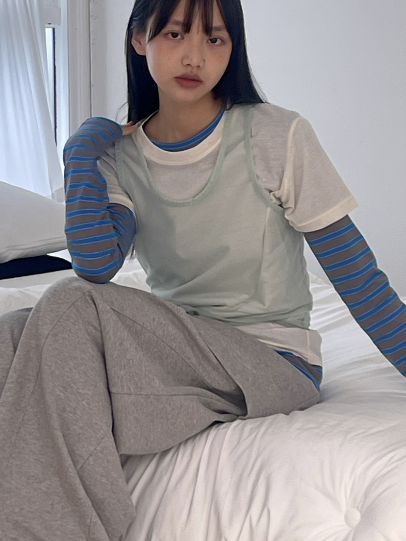 ANOTHER AVENUE韓國直郵實拍女士新品推薦職業休閑長袖T恤ANOTHER AVENUE長袖T恤