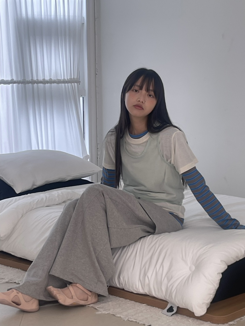 ANOTHER AVENUE韓國直郵實拍女士新品推薦職業休閑長袖T恤ANOTHER AVENUE長袖T恤