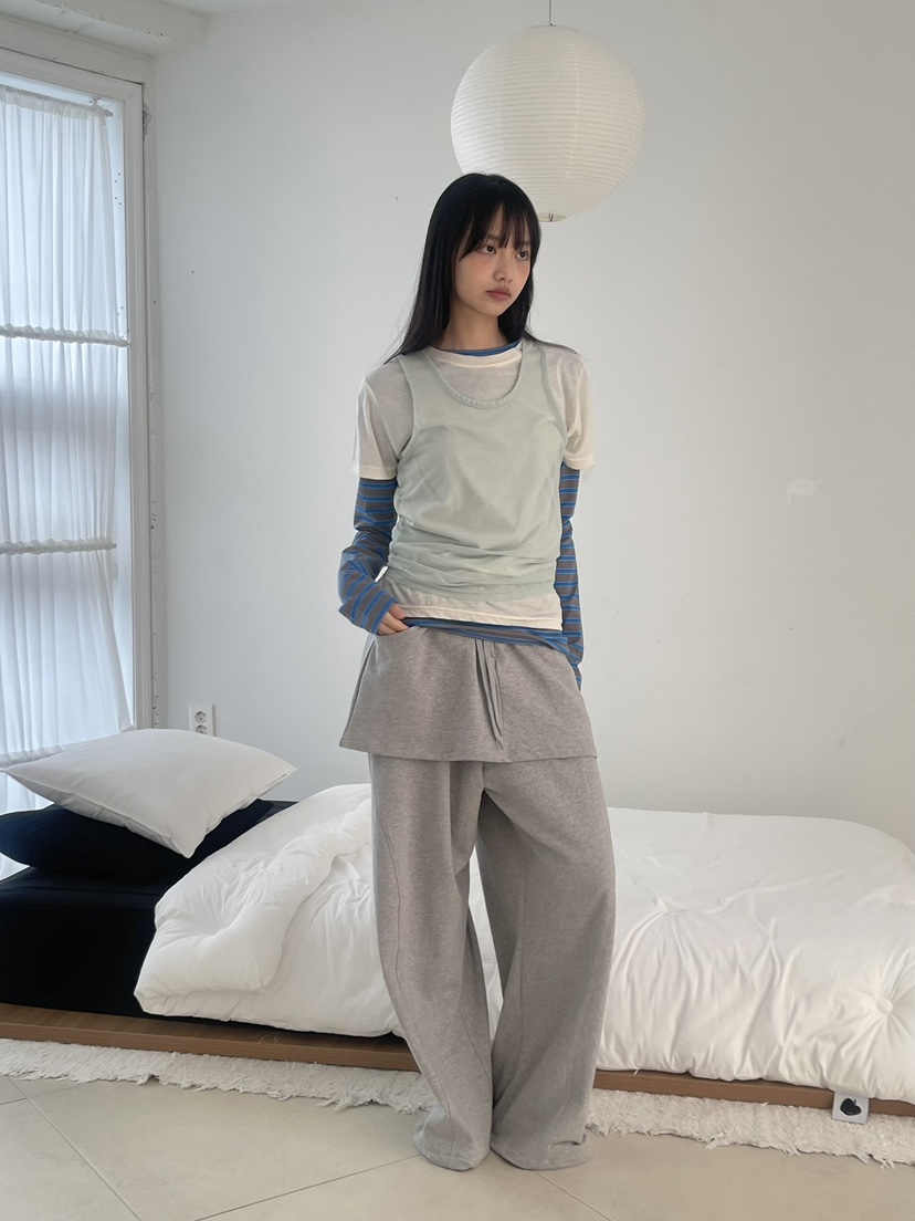 ANOTHER AVENUE韓國直郵實拍女士新品推薦職業休閑長袖T恤ANOTHER AVENUE長袖T恤