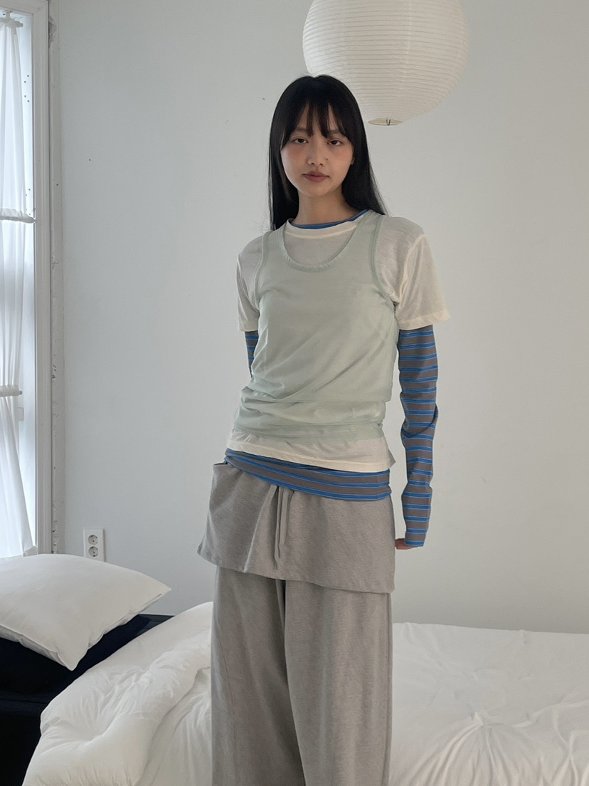 ANOTHER AVENUE韓國直郵實拍女士新品推薦職業休閑長袖T恤ANOTHER AVENUE長袖T恤