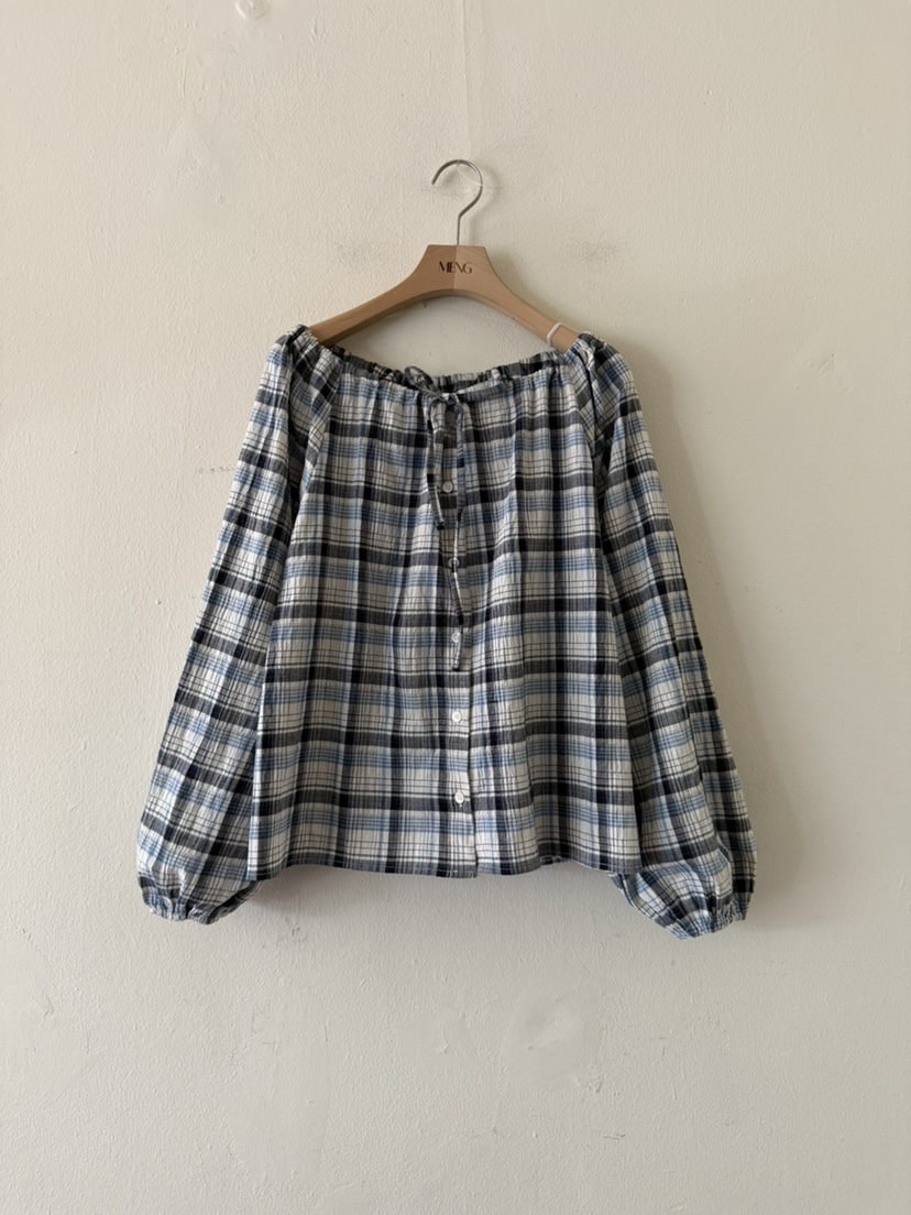 MENG韓國代購女裝新款人氣26春夏休閑推薦熱賣襯衫蕾絲衫MENG襯衫/蕾絲衫圖色1