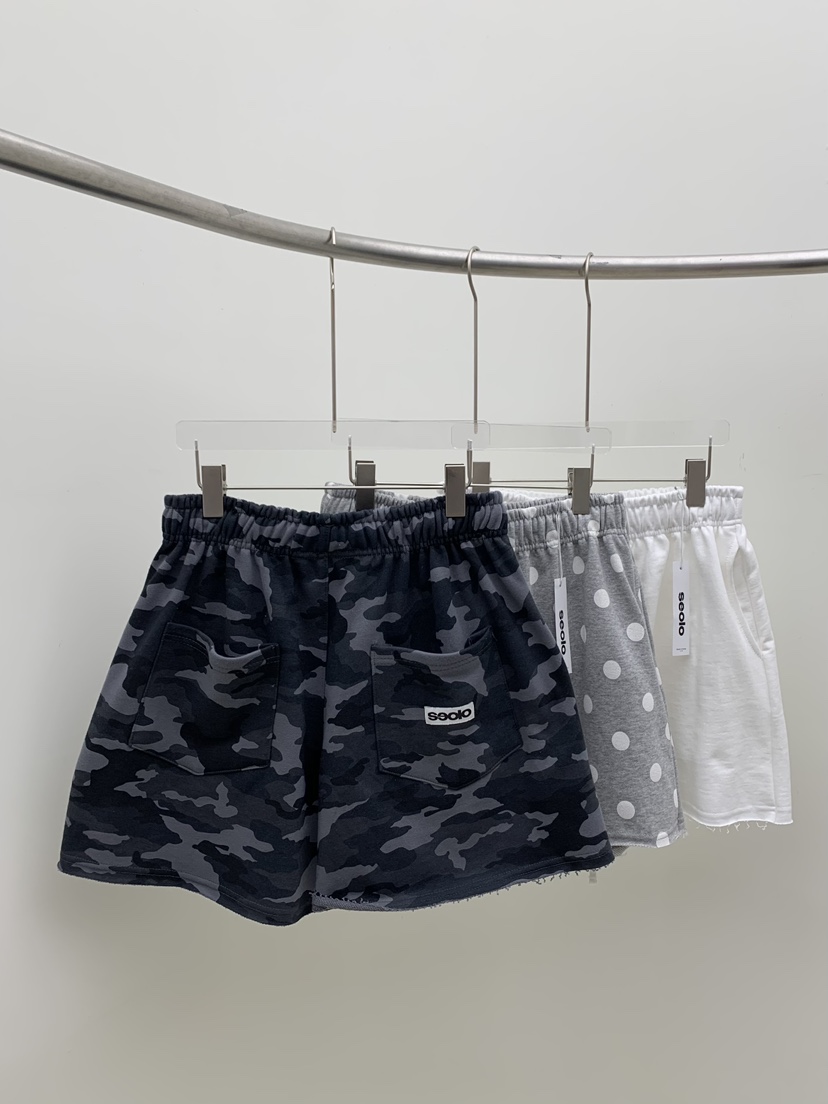 SEOLO韓國東大門代購女裝新品時尚推薦熱賣職業人氣休閑短褲Seolo seoul短褲