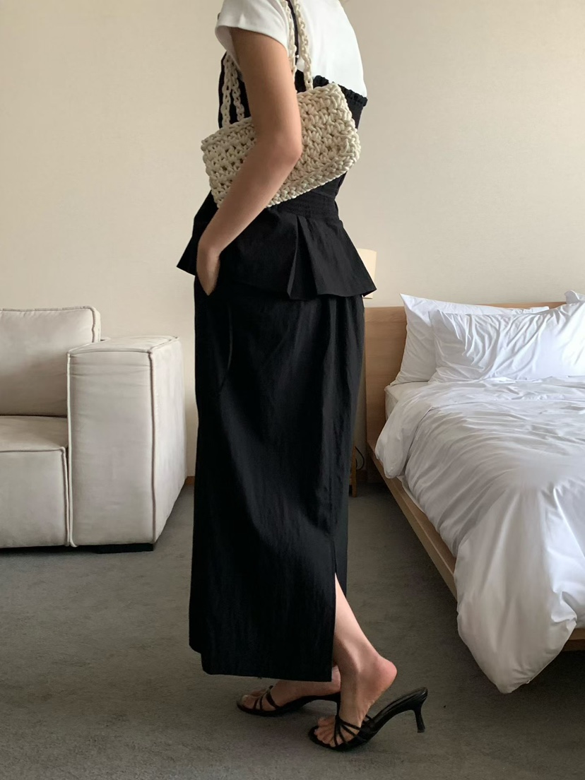 BINUS韓國直郵女裝新款26春夏推薦職業休閑人氣時尚熱賣長裙BINUS長裙