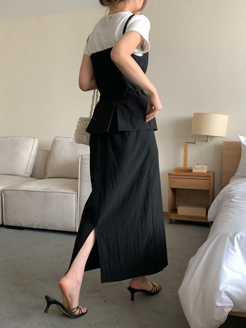 BINUS韓國直郵女裝新款26春夏推薦職業休閑人氣時尚熱賣長裙BINUS長裙