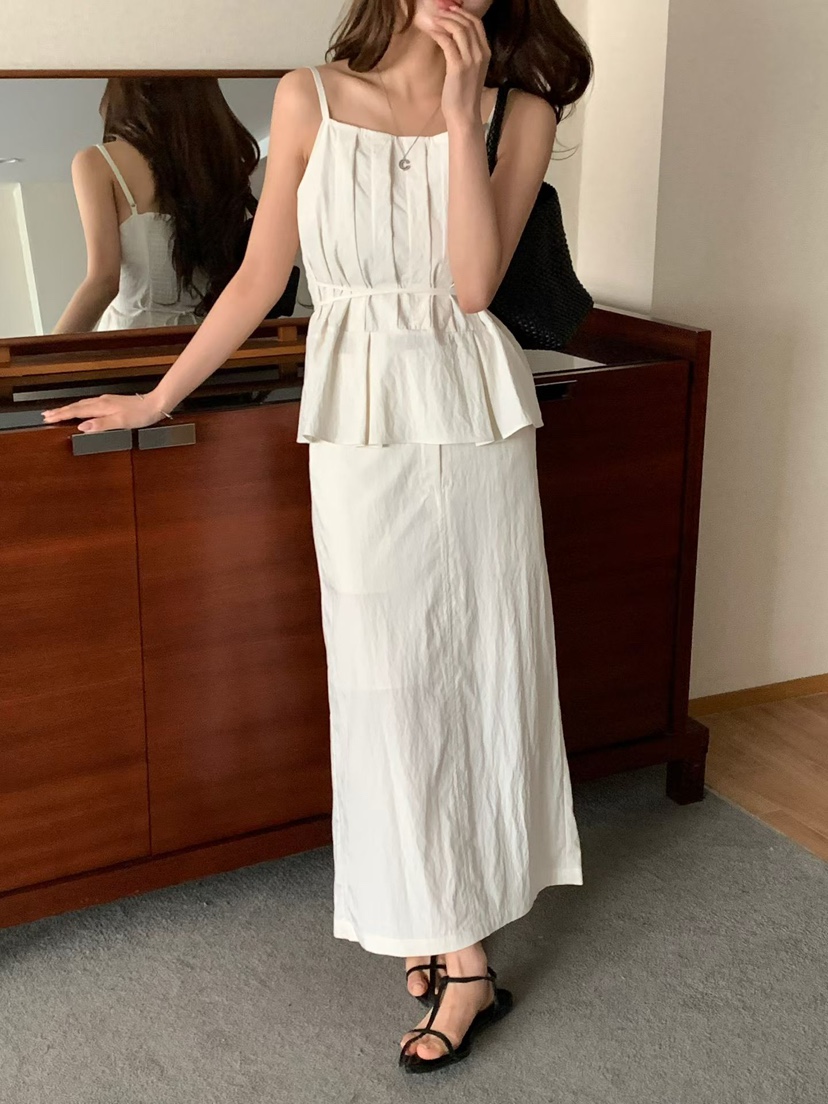 BINUS韓國直郵女裝新款26春夏推薦職業休閑人氣時尚熱賣長裙BINUS長裙