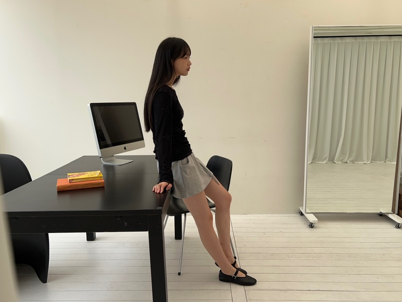 ANOTHER AVENUE韓國代購女裝新品時尚人氣熱賣長袖T恤提花ANOTHER AVENUE長袖T恤