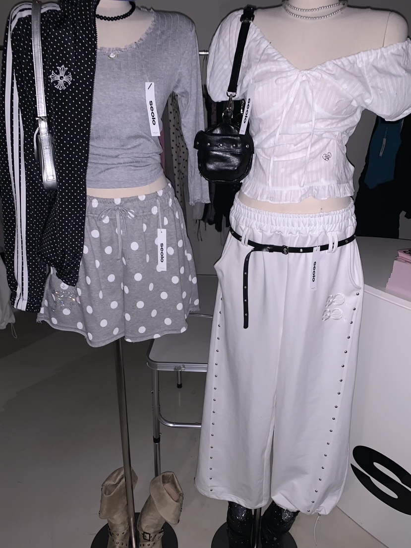 SEOLO韓國東大門直郵女裝新款人氣職業休閑休閑褲不含腰帶Seolo seoul休閑褲