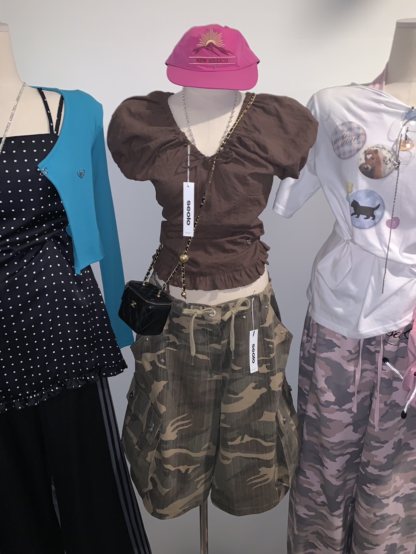 SEOLO韓國代購女士新品熱賣推薦職業休閑26春夏襯衫蕾絲衫Seolo seoul襯衫/蕾絲衫