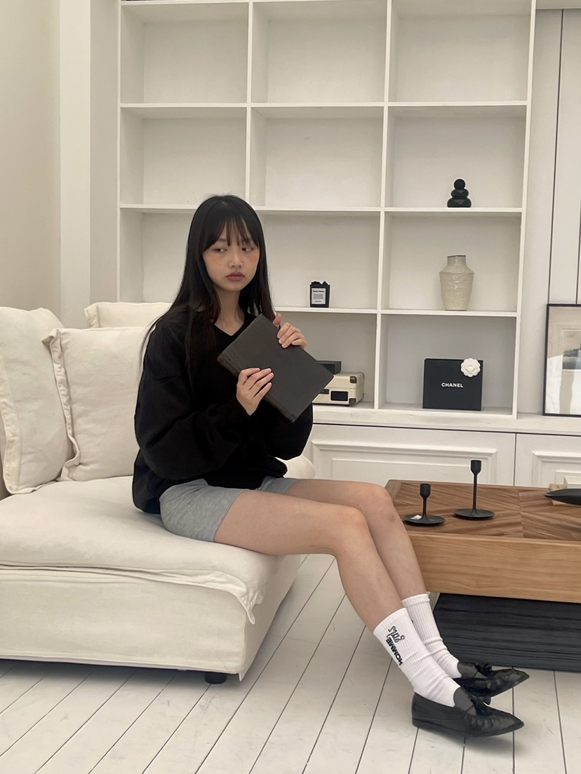 ANOTHER AVENUE韓國代購女裝新品推薦時尚打底褲鯊魚褲羅紋ANOTHER AVENUE打底褲/鯊魚褲