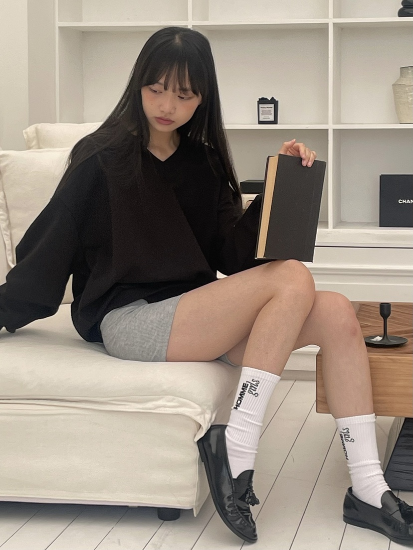 ANOTHER AVENUE韓國代購女裝新品推薦時尚打底褲鯊魚褲羅紋ANOTHER AVENUE打底褲/鯊魚褲