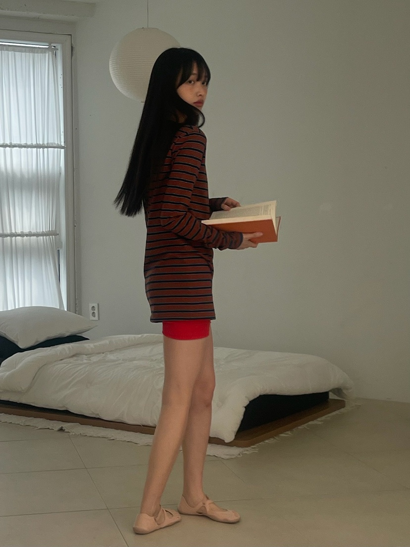 ANOTHER AVENUE韓國代購女裝新品推薦時尚打底褲鯊魚褲羅紋ANOTHER AVENUE打底褲/鯊魚褲