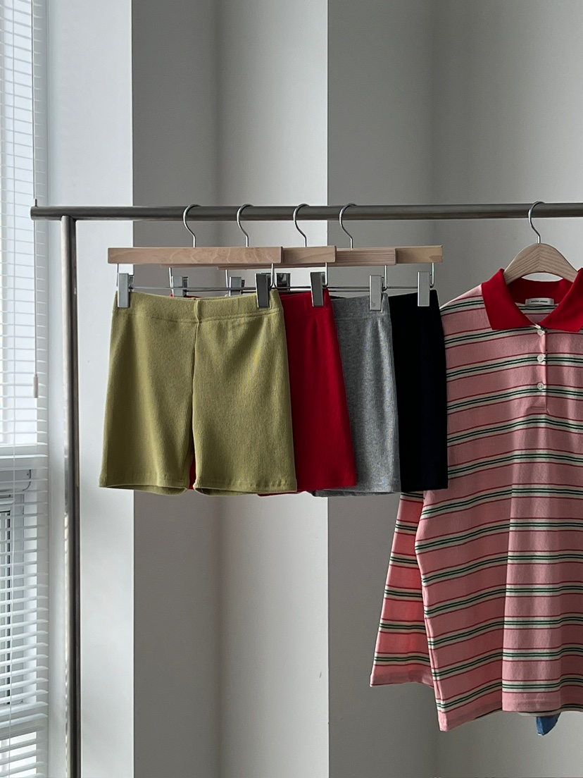 ANOTHER AVENUE韓國代購女裝新品推薦時尚打底褲鯊魚褲羅紋ANOTHER AVENUE打底褲/鯊魚褲