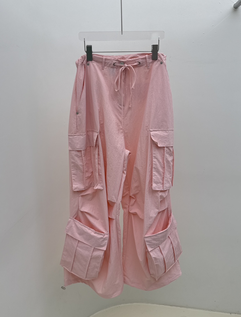 SEOLO韓國代購女士新品26春夏時尚人氣推薦休閑褲口袋花朵Seolo seoul休閑褲圖色3