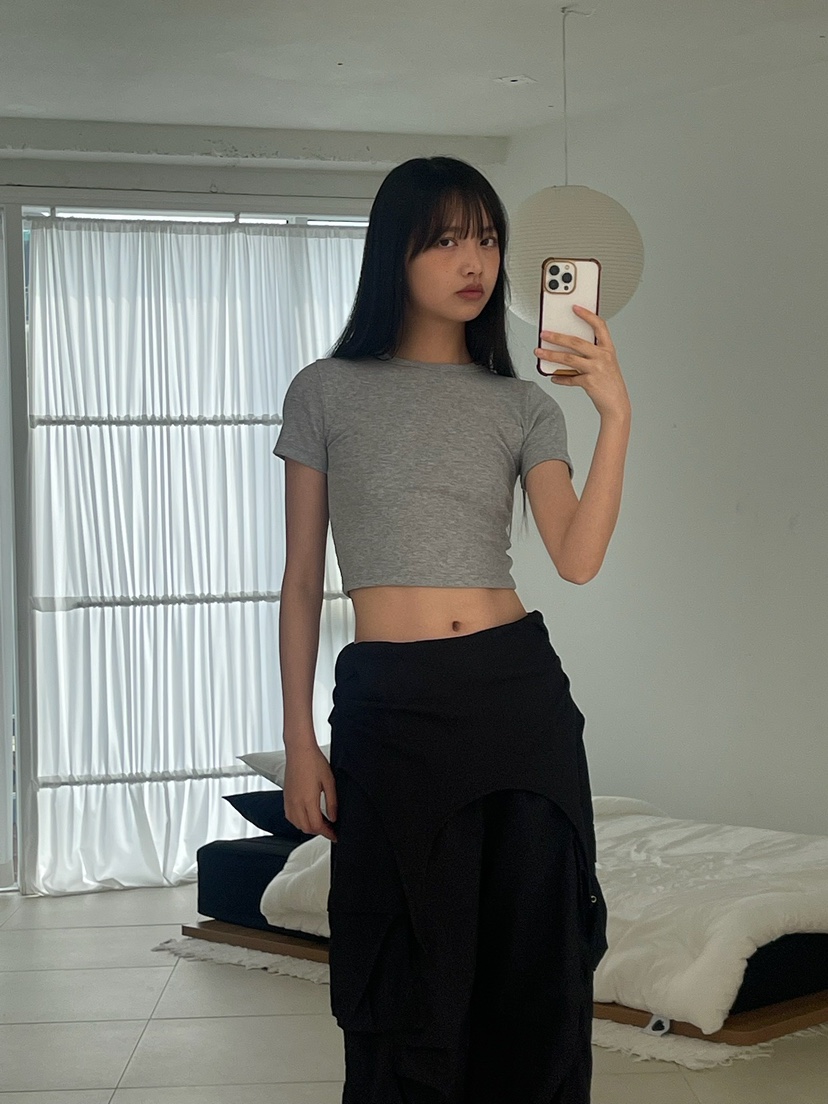 ANOTHER AVENUE韓國東大門代購女士新品人氣休閑26春夏T恤ANOTHER AVENUET恤