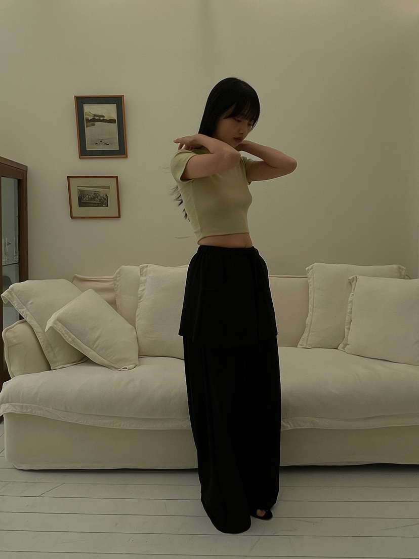 ANOTHER AVENUE韓國東大門代購女士新品人氣休閑26春夏T恤ANOTHER AVENUET恤