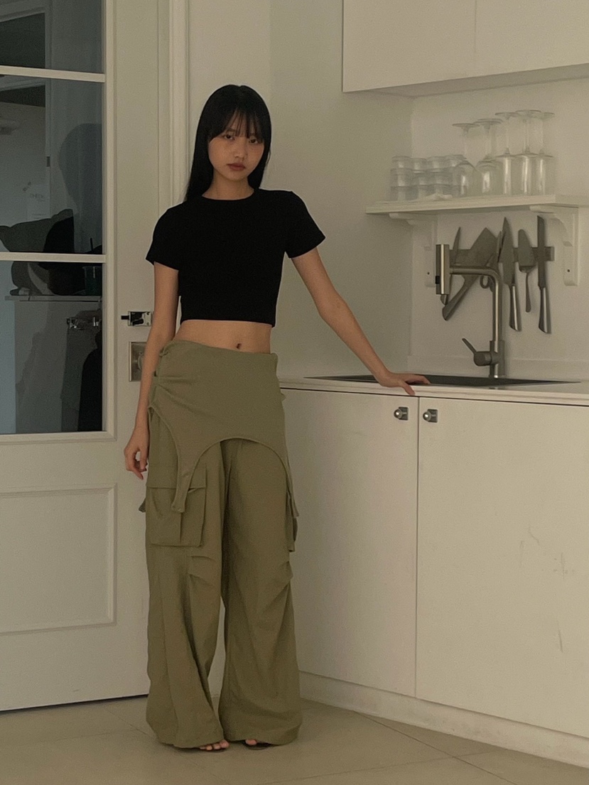 ANOTHER AVENUE韓國東大門代購女士新品人氣休閑26春夏T恤ANOTHER AVENUET恤