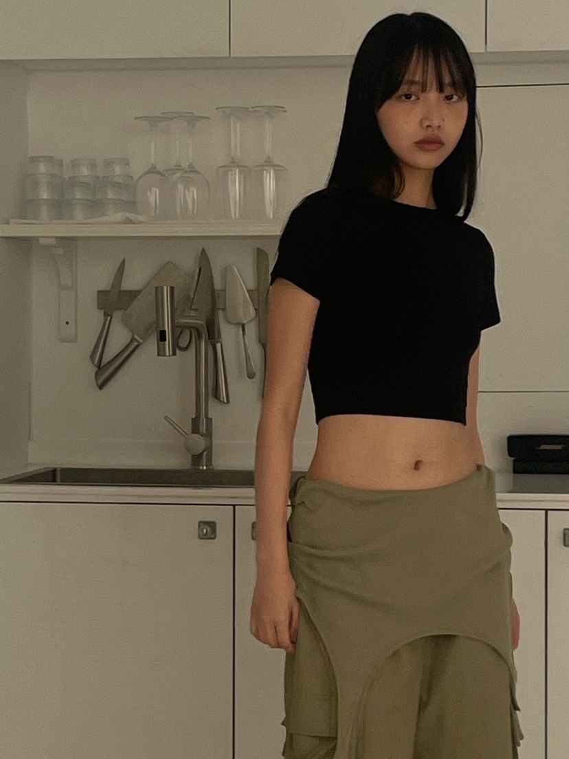 ANOTHER AVENUE韓國東大門代購女士新品人氣休閑26春夏T恤ANOTHER AVENUET恤