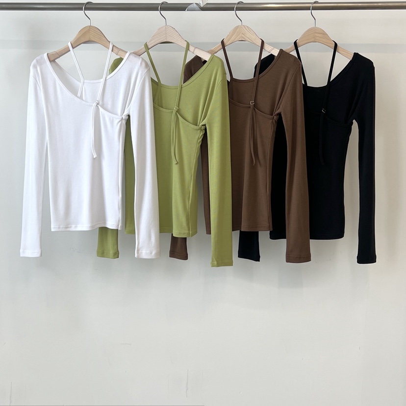 ANOTHER AVENUE韓國東大門代購女裝新品熱賣26春夏長袖T恤ANOTHER AVENUE長袖T恤