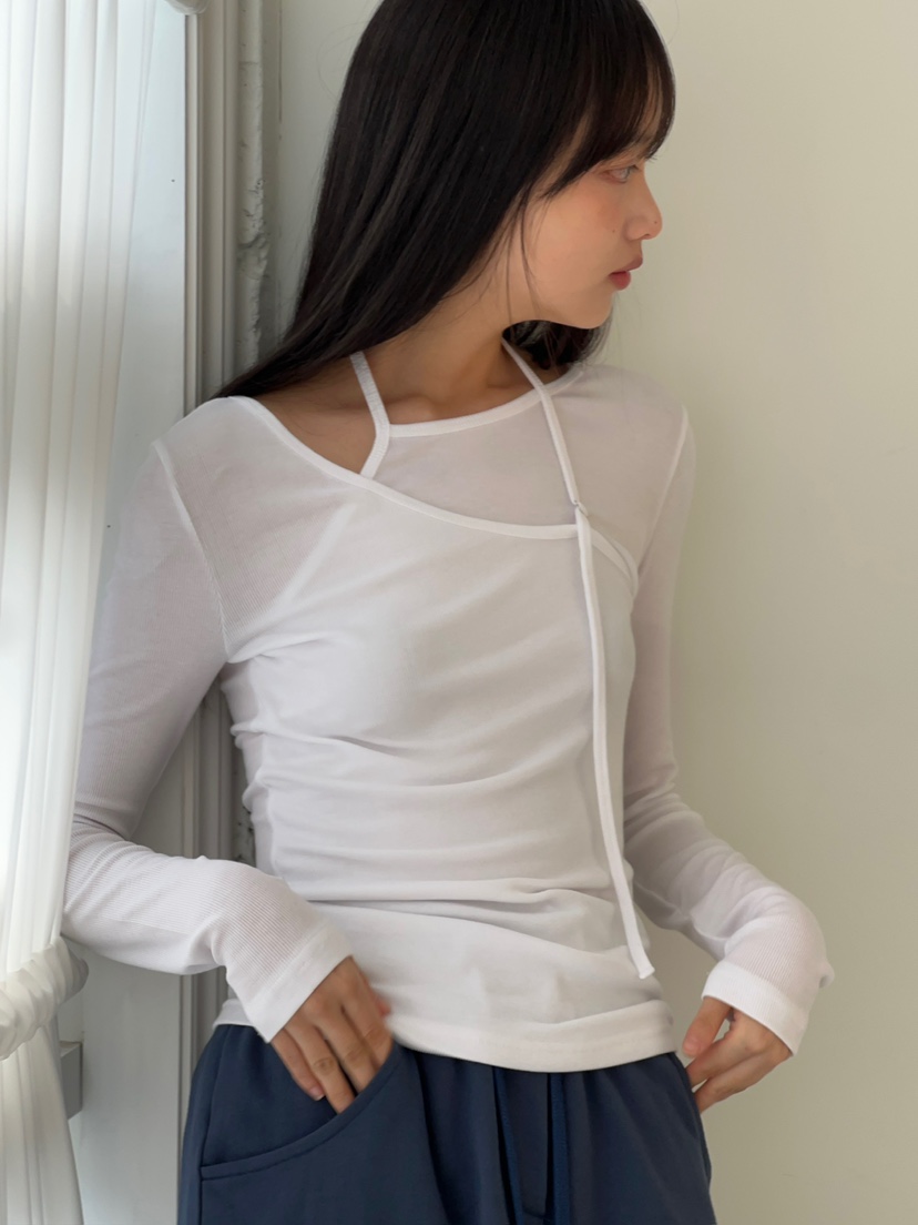 ANOTHER AVENUE韓國東大門代購女裝新品熱賣26春夏長袖T恤ANOTHER AVENUE長袖T恤