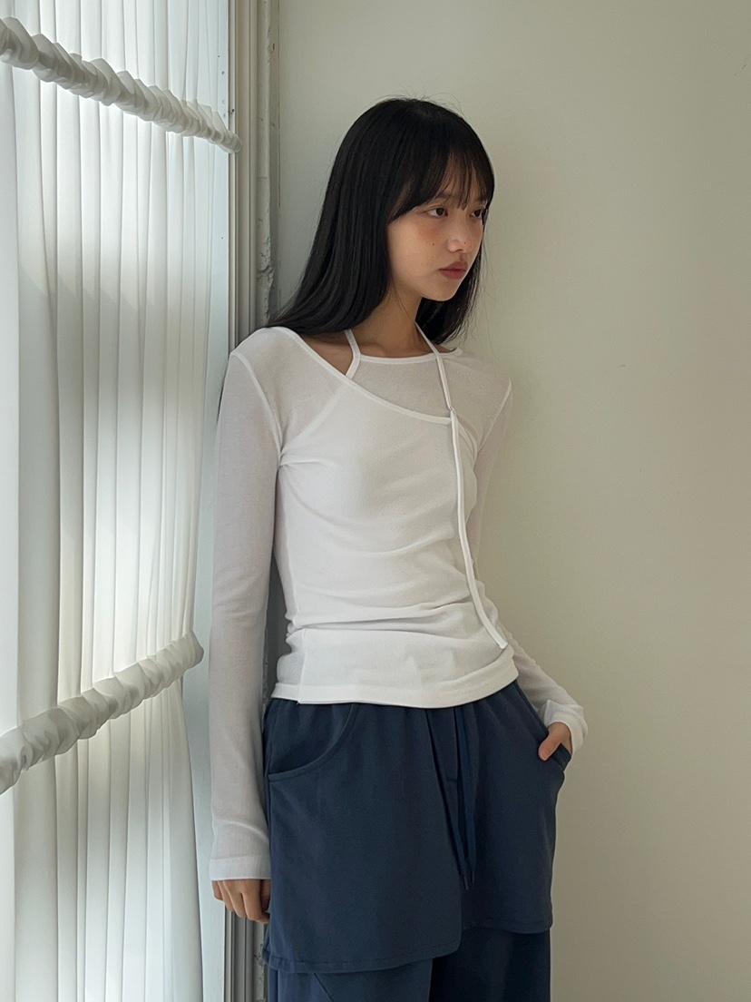 ANOTHER AVENUE韓國東大門代購女裝新品熱賣26春夏長袖T恤ANOTHER AVENUE長袖T恤