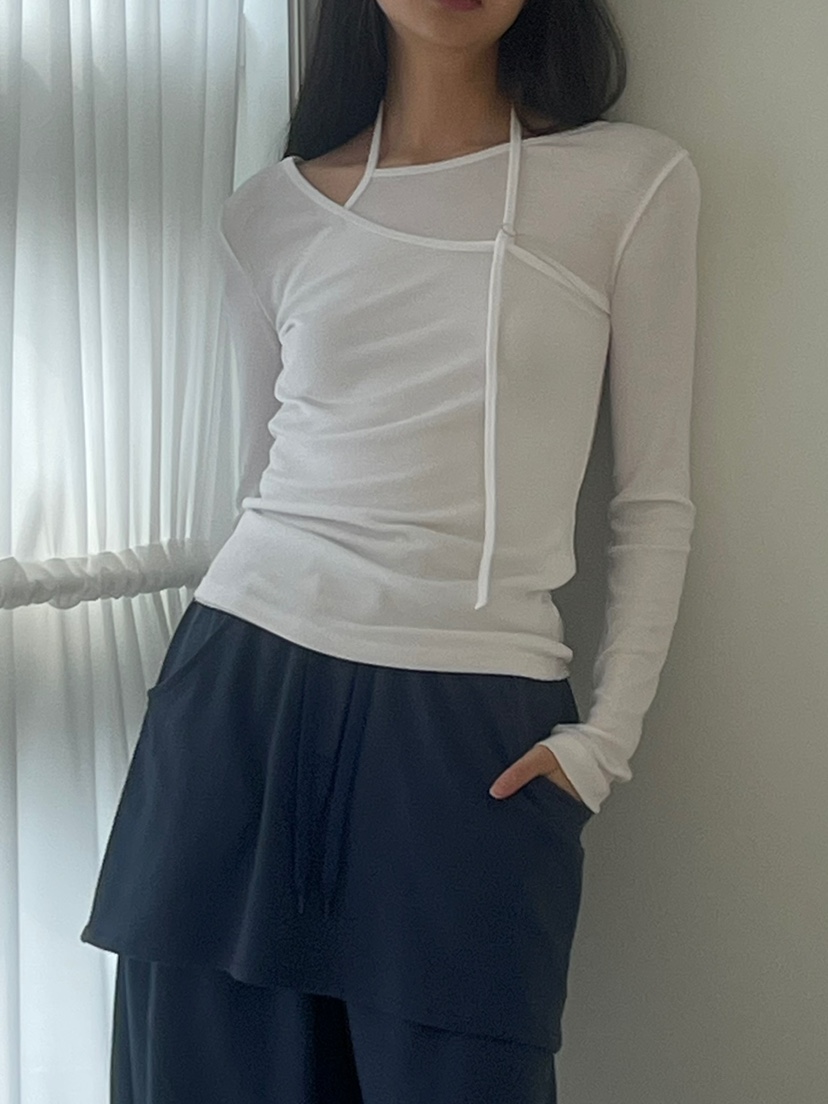 ANOTHER AVENUE韓國東大門代購女裝新品熱賣26春夏長袖T恤ANOTHER AVENUE長袖T恤