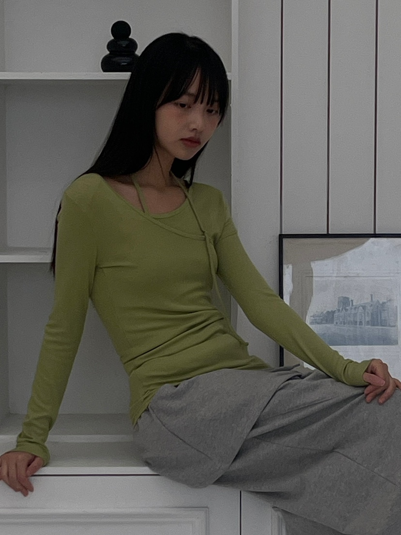 ANOTHER AVENUE韓國東大門代購女裝新品熱賣26春夏長袖T恤ANOTHER AVENUE長袖T恤