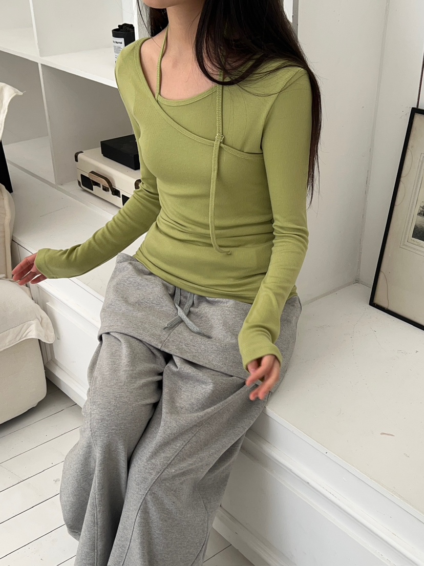 ANOTHER AVENUE韓國東大門代購女裝新品熱賣26春夏長袖T恤ANOTHER AVENUE長袖T恤