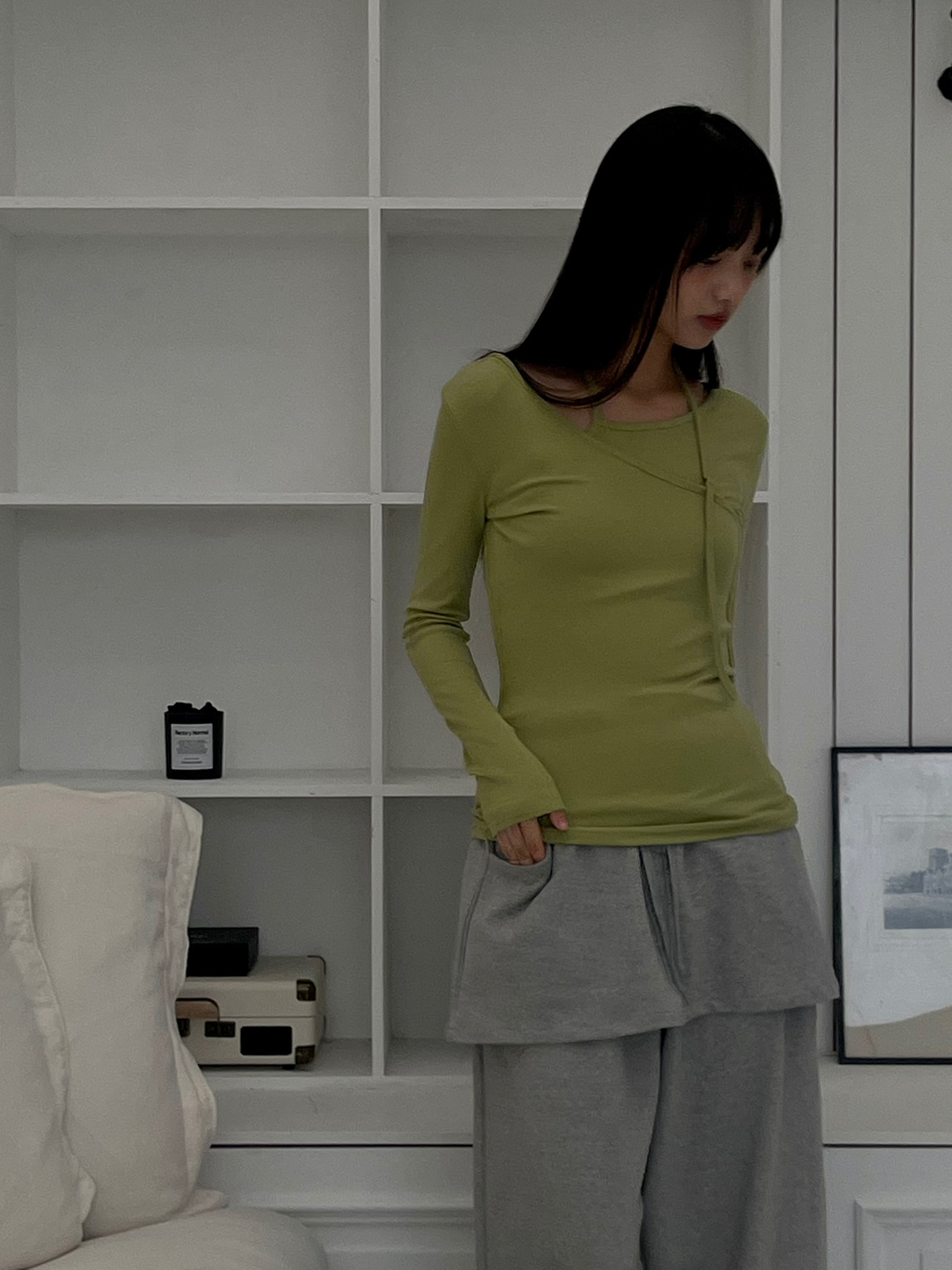 ANOTHER AVENUE韓國東大門代購女裝新品熱賣26春夏長袖T恤ANOTHER AVENUE長袖T恤