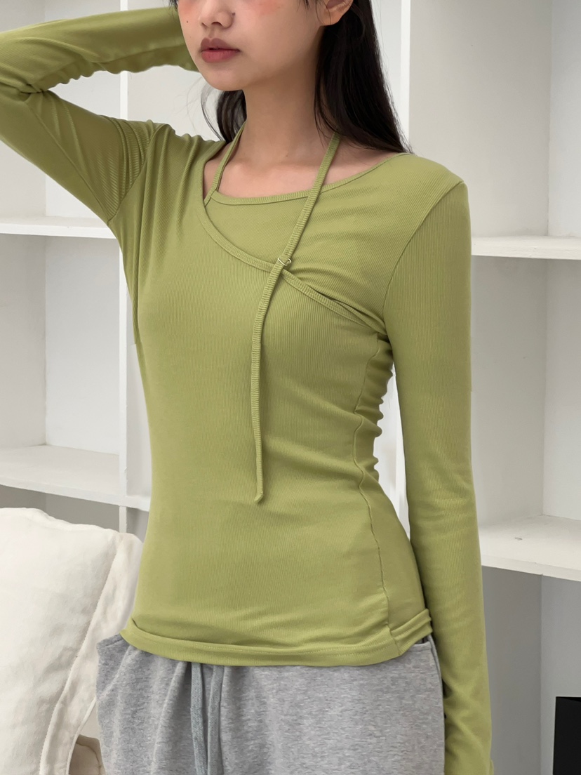 ANOTHER AVENUE韓國東大門代購女裝新品熱賣26春夏長袖T恤ANOTHER AVENUE長袖T恤