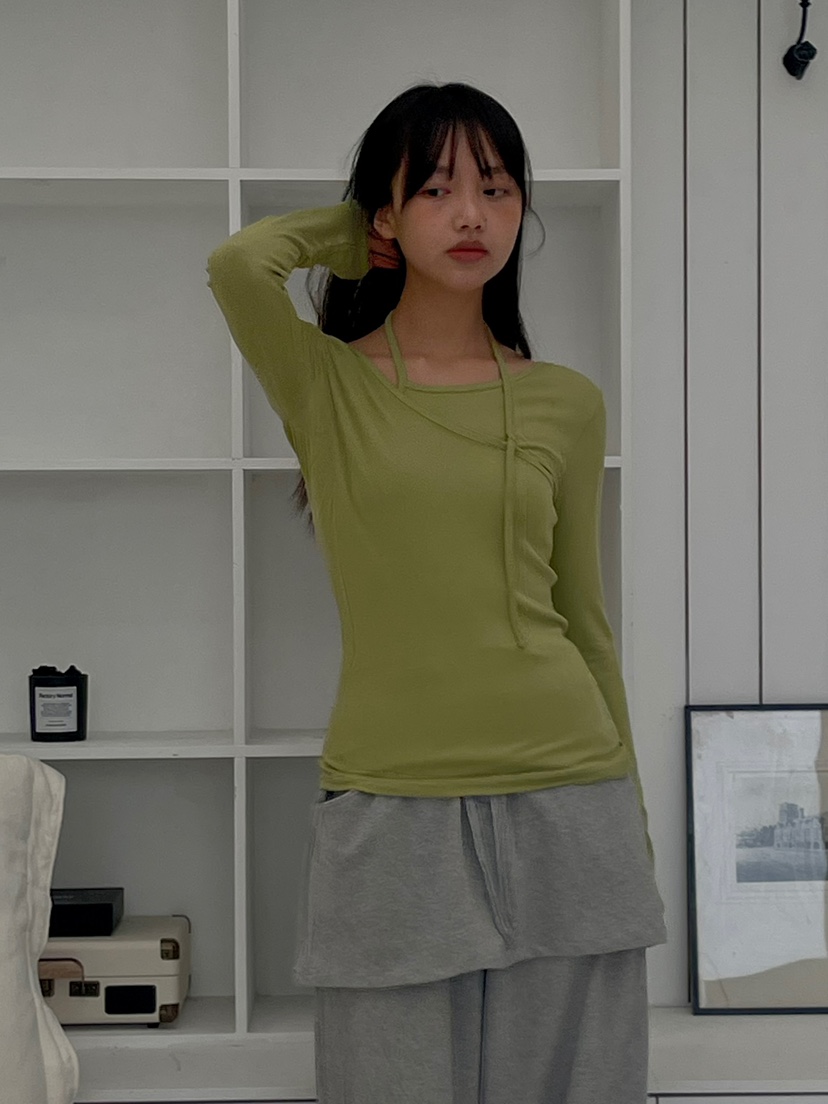 ANOTHER AVENUE韓國東大門代購女裝新品熱賣26春夏長袖T恤ANOTHER AVENUE長袖T恤