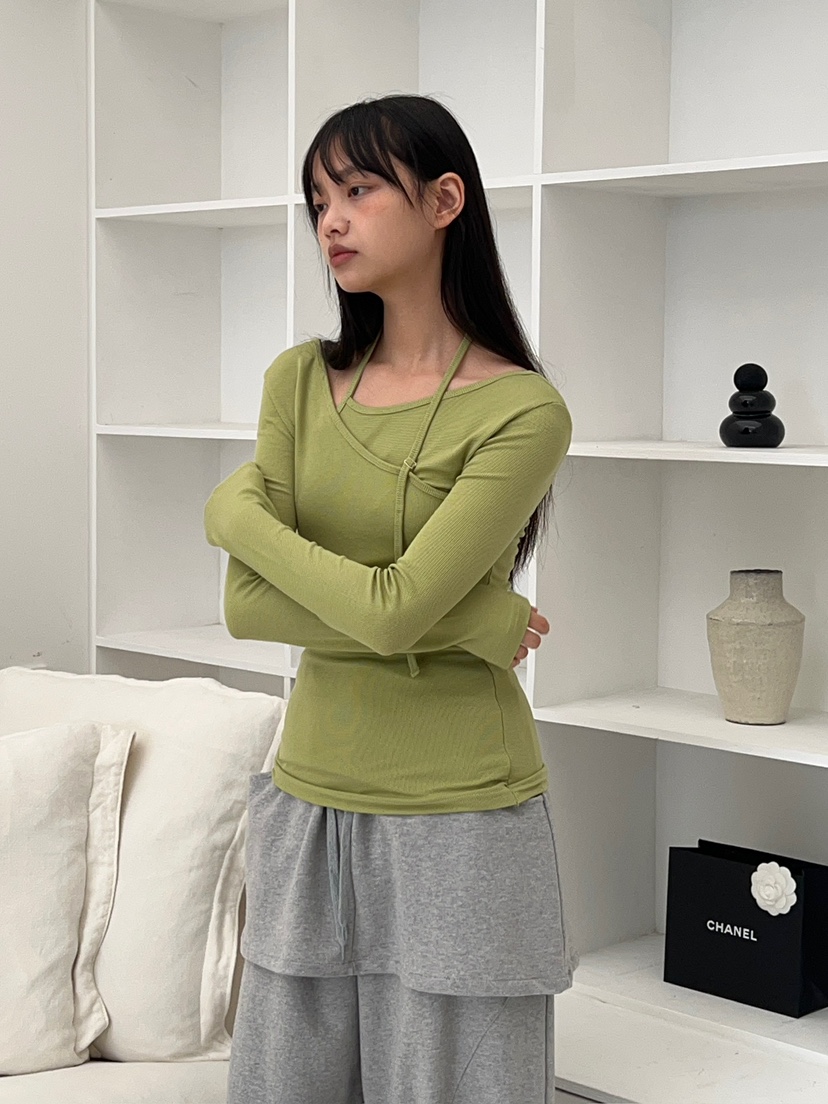 ANOTHER AVENUE韓國東大門代購女裝新品熱賣26春夏長袖T恤ANOTHER AVENUE長袖T恤