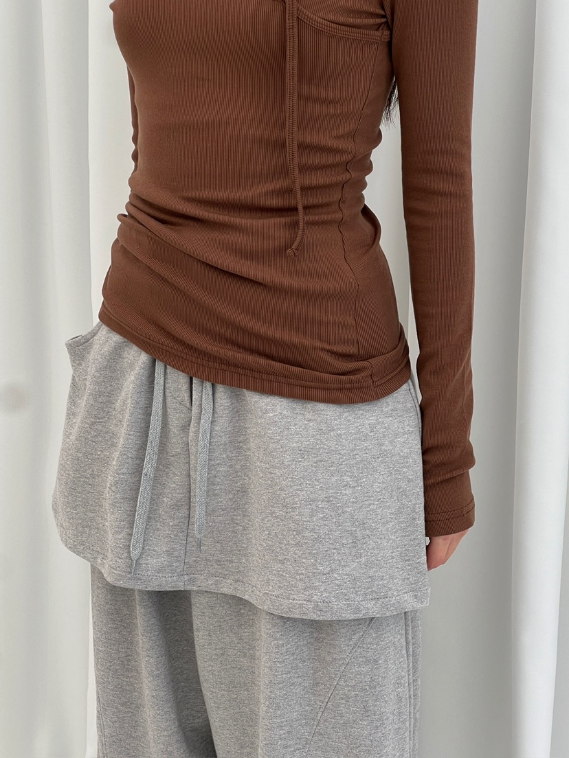 ANOTHER AVENUE韓國東大門代購女裝新品熱賣26春夏長袖T恤ANOTHER AVENUE長袖T恤