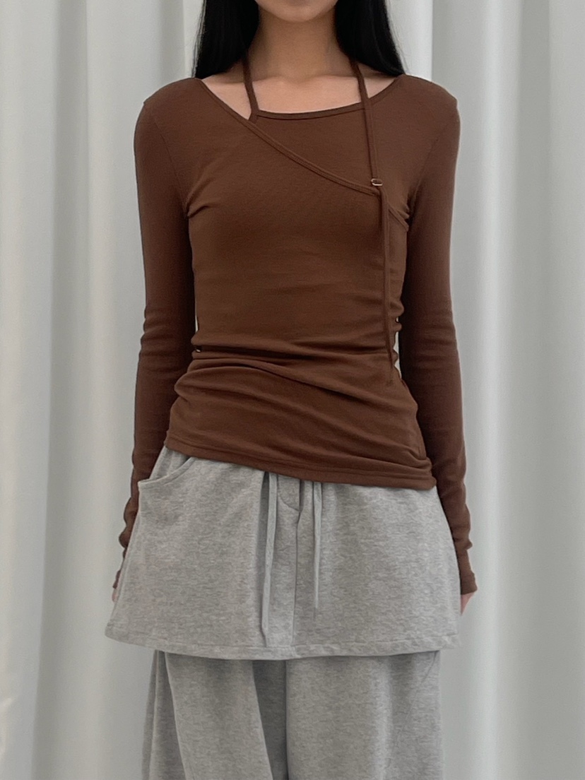 ANOTHER AVENUE韓國東大門代購女裝新品熱賣26春夏長袖T恤ANOTHER AVENUE長袖T恤