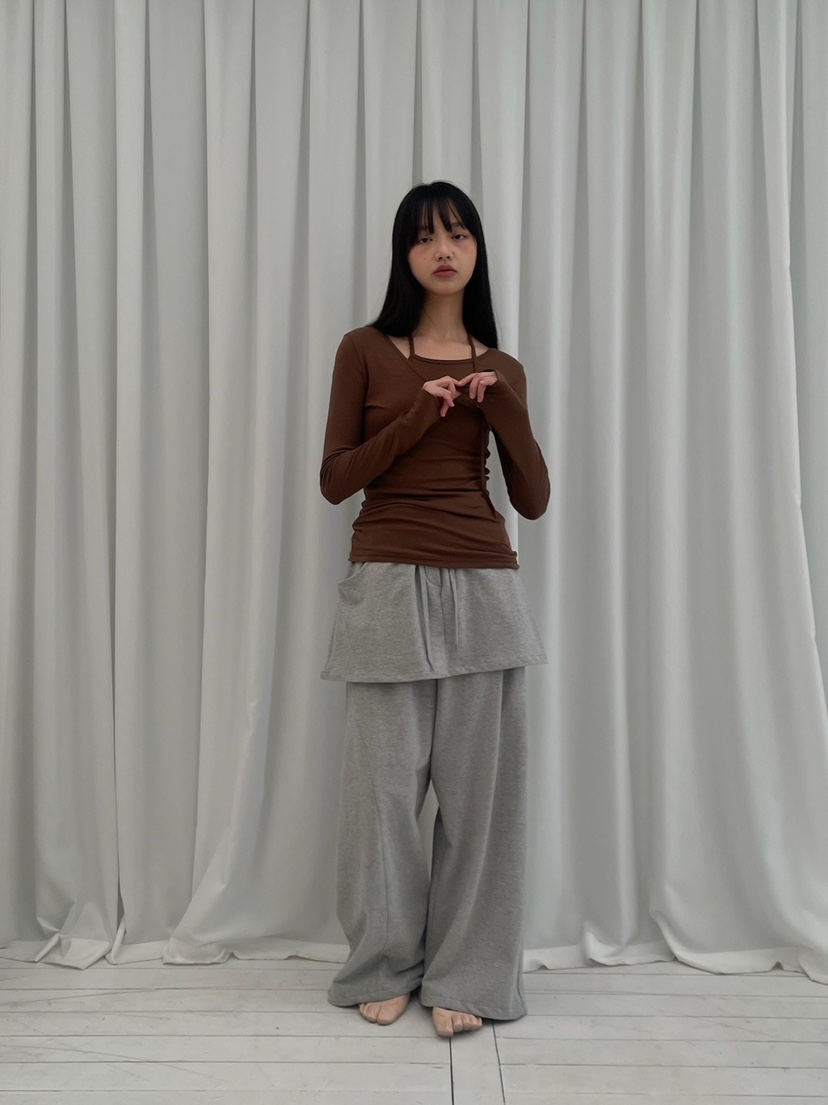 ANOTHER AVENUE韓國東大門代購女裝新品熱賣26春夏長袖T恤ANOTHER AVENUE長袖T恤