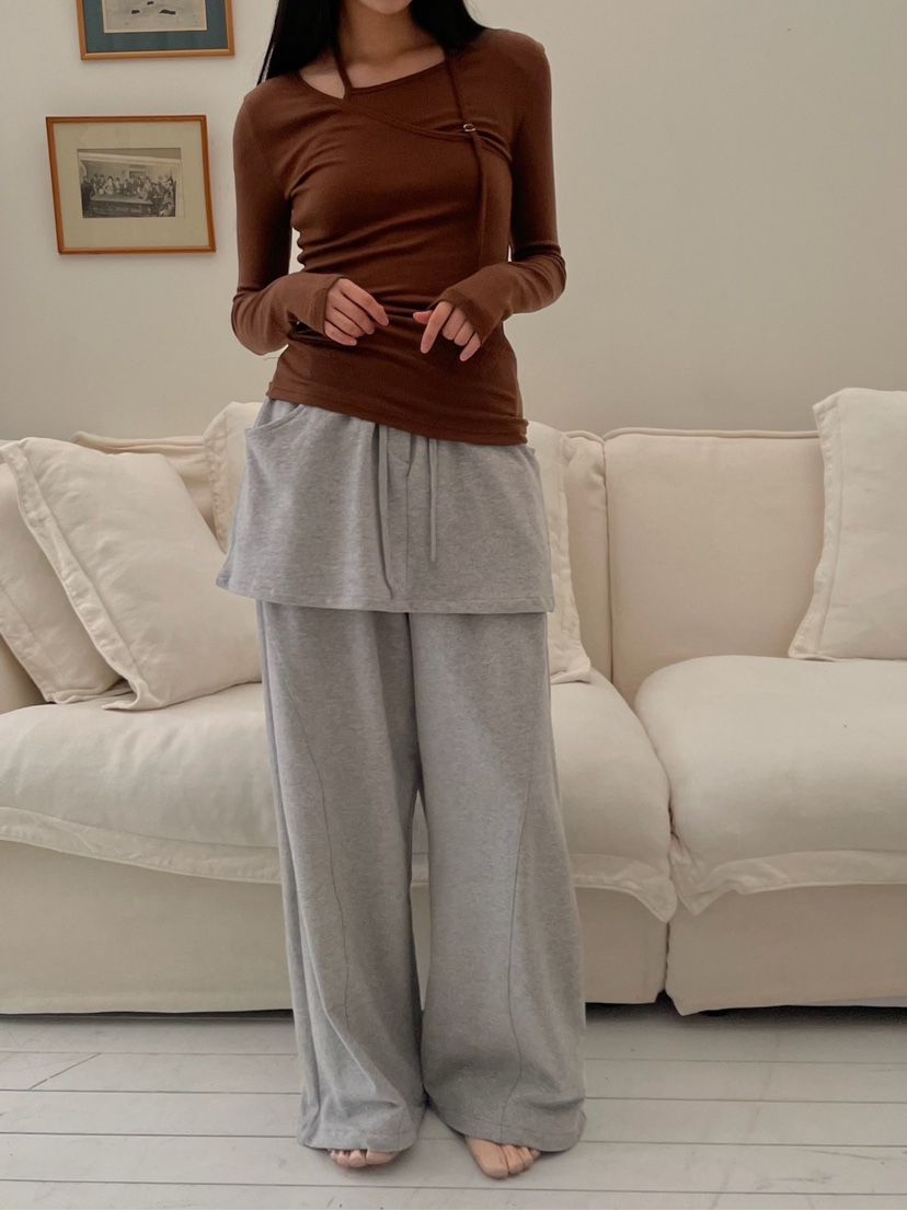 ANOTHER AVENUE韓國東大門代購女裝新品熱賣26春夏長袖T恤ANOTHER AVENUE長袖T恤