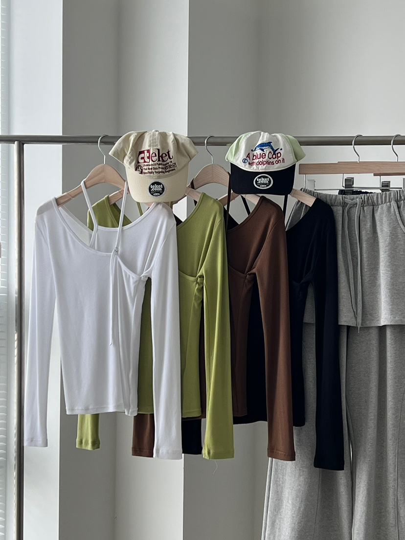 ANOTHER AVENUE韓國東大門代購女裝新品熱賣26春夏長袖T恤ANOTHER AVENUE長袖T恤