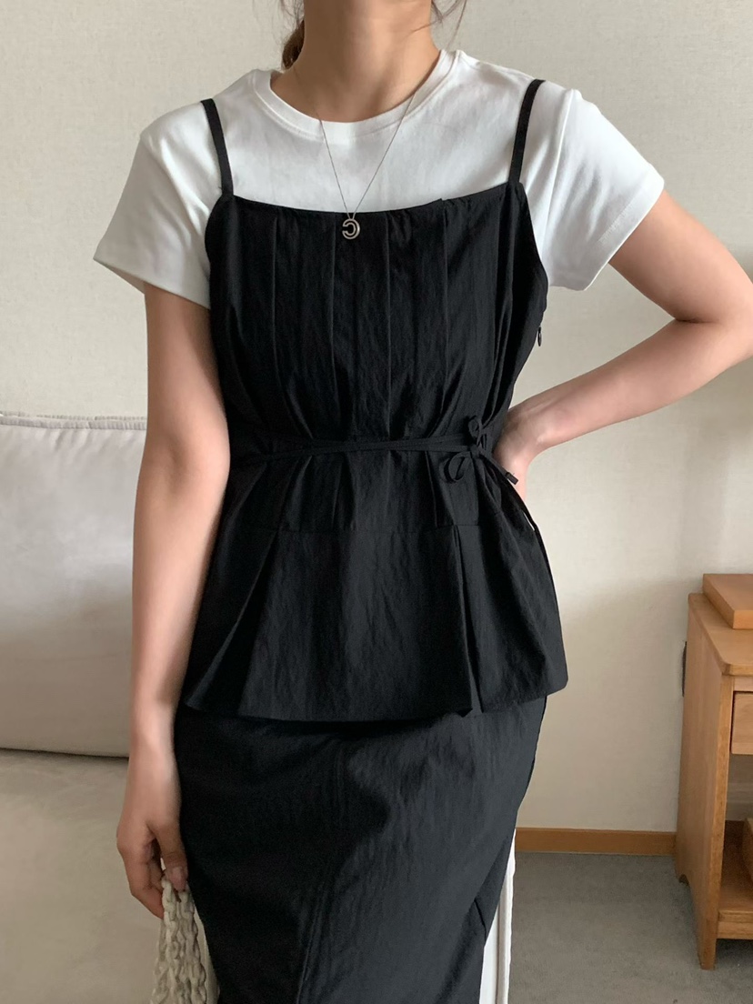 BINUS韓國直郵女士新品人氣推薦休閑職業熱賣26春夏吊帶背心BINUS吊帶/背心圖色2