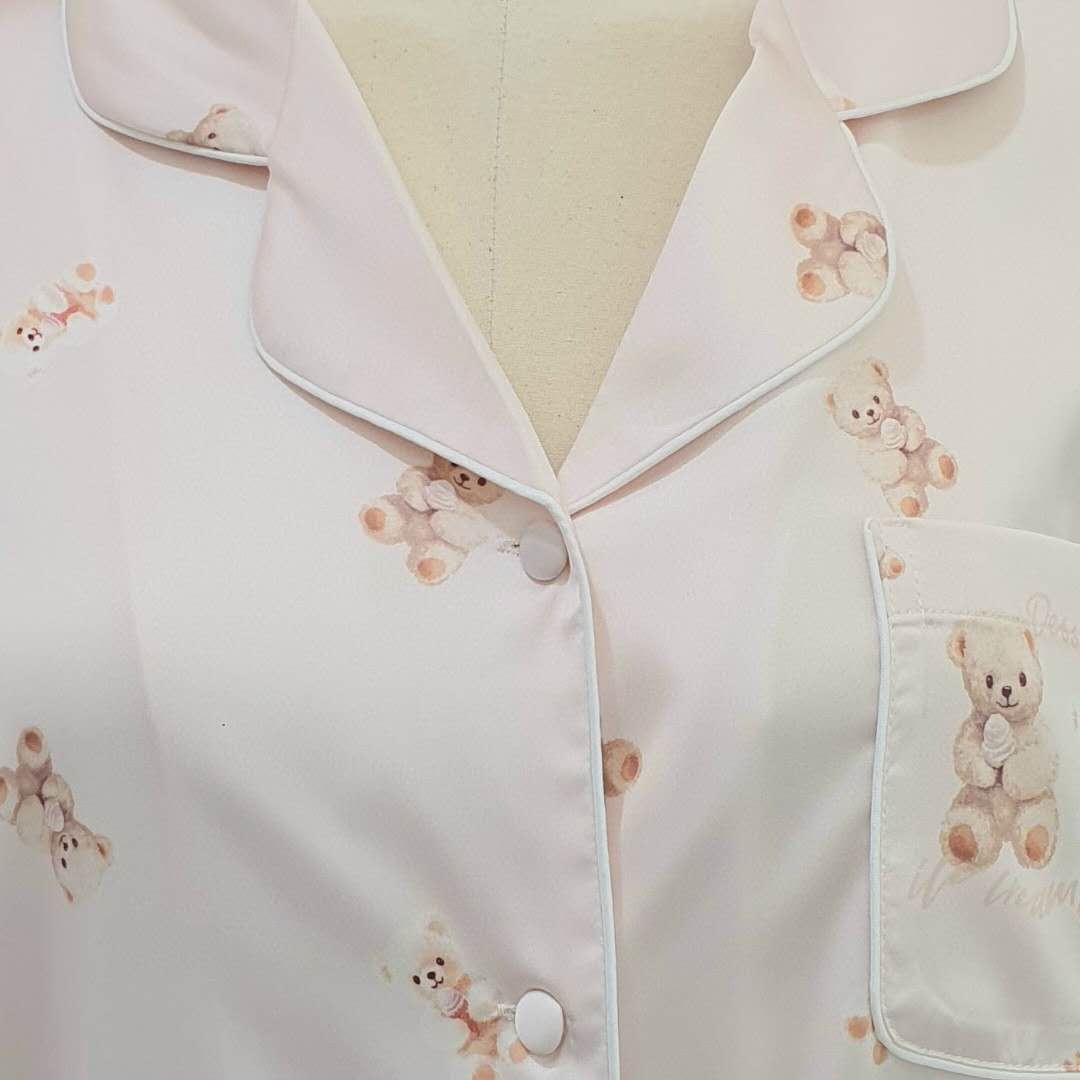 VICTORIA-P韓國直郵實拍女裝新款休閑職業睡衣兩件套套裝VICTORIA睡衣