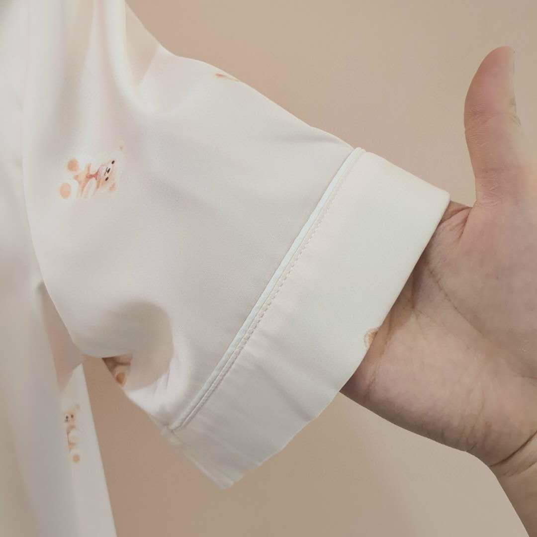 VICTORIA-P韓國直郵實拍女裝新款休閑職業睡衣兩件套套裝VICTORIA睡衣