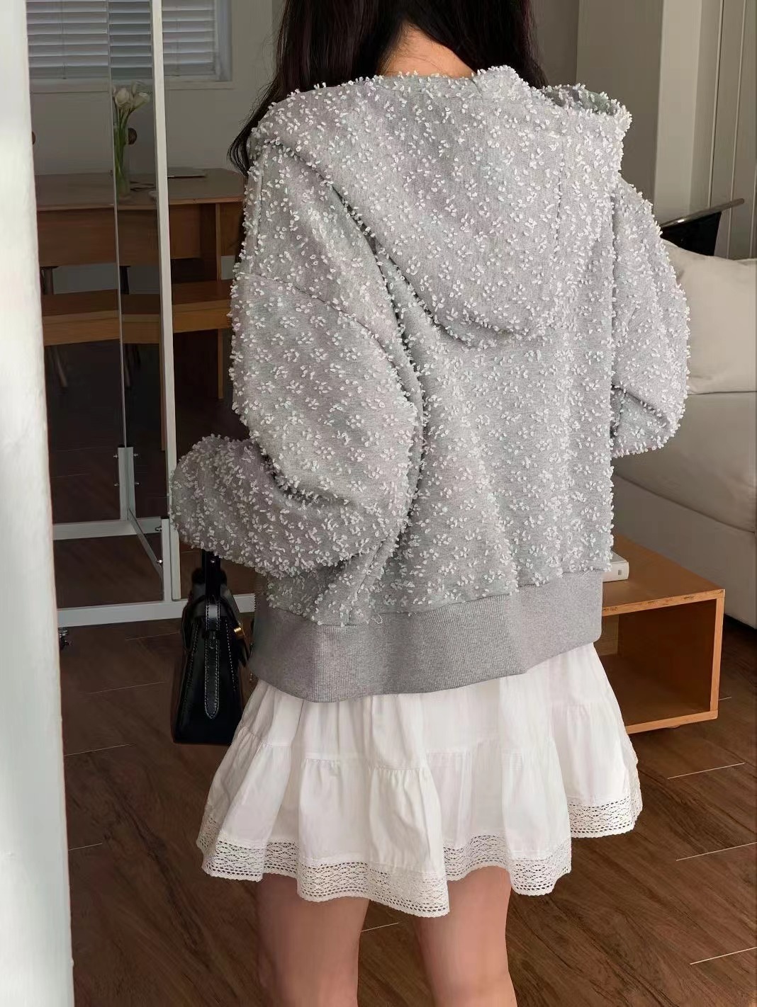 WONIECO韓國直郵女裝新款職業推薦人氣時尚熱賣26春夏夾克拉鏈WONIECO夾克