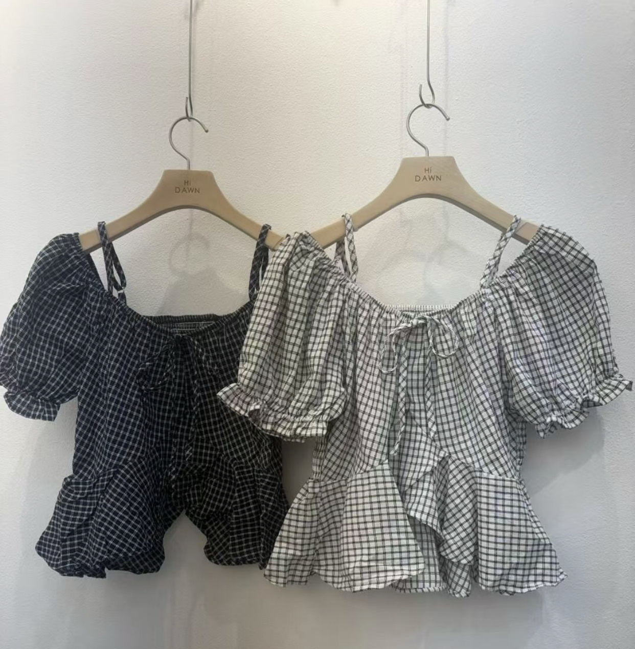 ATTIC韓國直郵女士新款人氣熱賣休閑26春夏時尚襯衫蕾絲衫ATTIC襯衫/蕾絲衫圖色1左一色