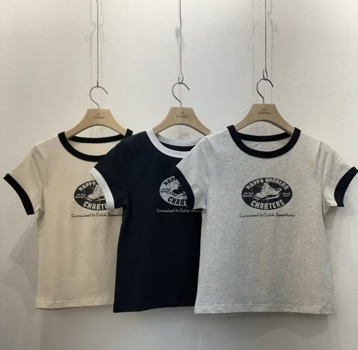 ATTIC韓國直郵女裝新款人氣職業時尚26春夏推薦熱賣休閑T恤ATTICT恤圖色1左一色