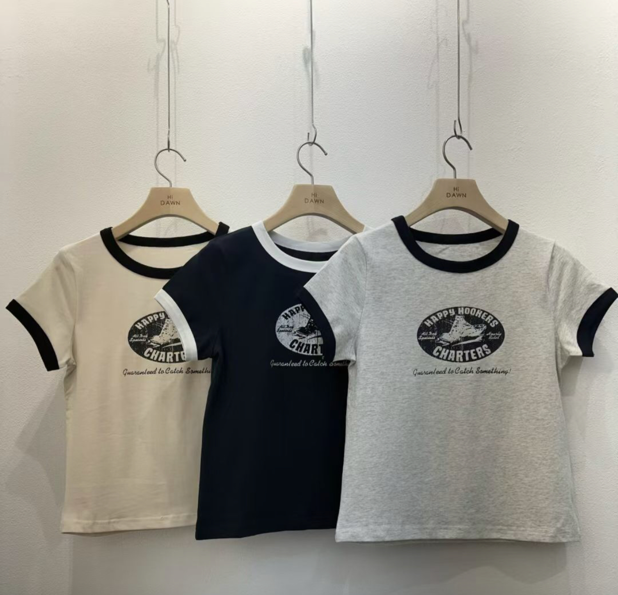 ATTIC韓國直郵女裝新款人氣職業時尚26春夏推薦熱賣休閑T恤ATTICT恤圖色2左二色