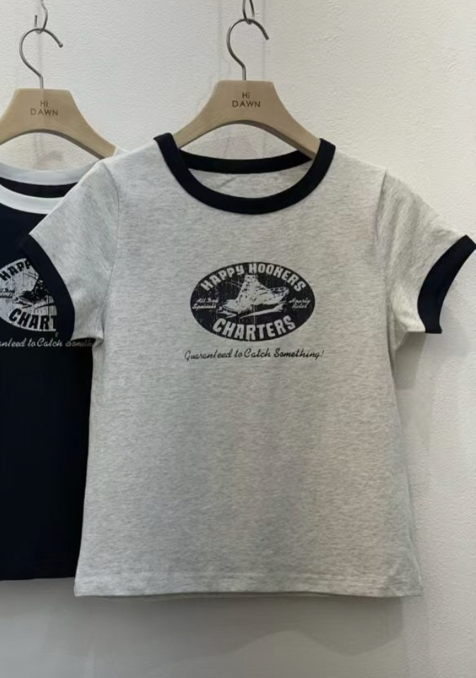 ATTIC韓國直郵女裝新款人氣職業時尚26春夏推薦熱賣休閑T恤ATTICT恤圖色3