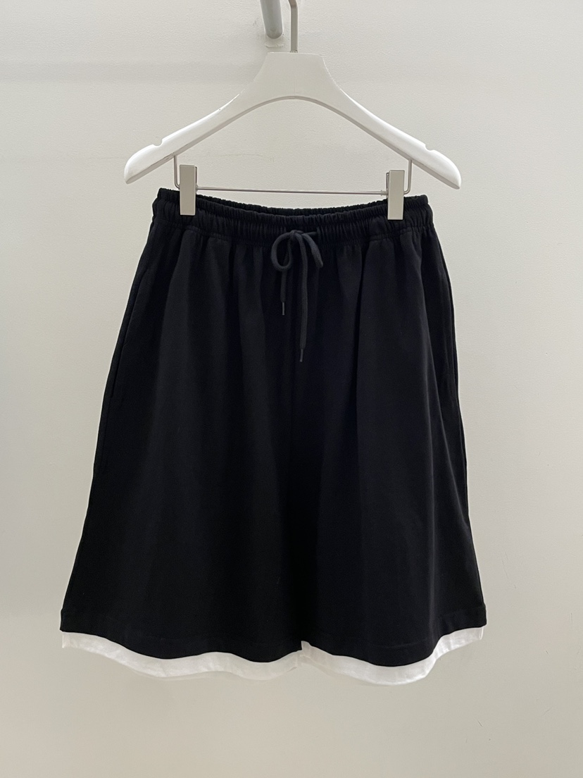 PEBBLE韓國東大門代購女裝新款26春夏推薦人氣休閑短褲棉PEBBLE短褲圖色1