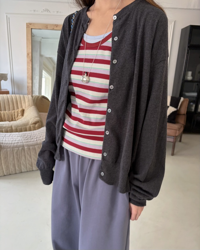 PEBBLE韓國直郵女裝新品熱賣26春夏人氣休閑時尚吊帶背心PEBBLE吊帶/背心