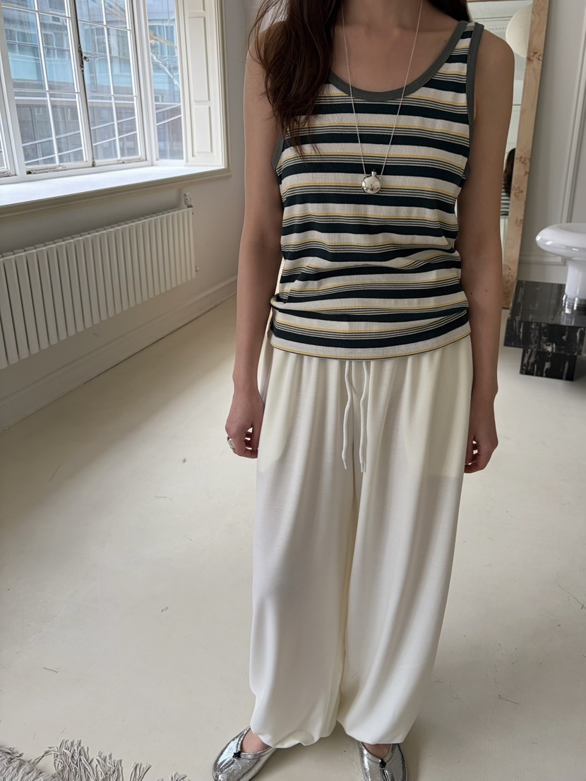 PEBBLE韓國直郵女裝新品熱賣26春夏人氣休閑時尚吊帶背心PEBBLE吊帶/背心