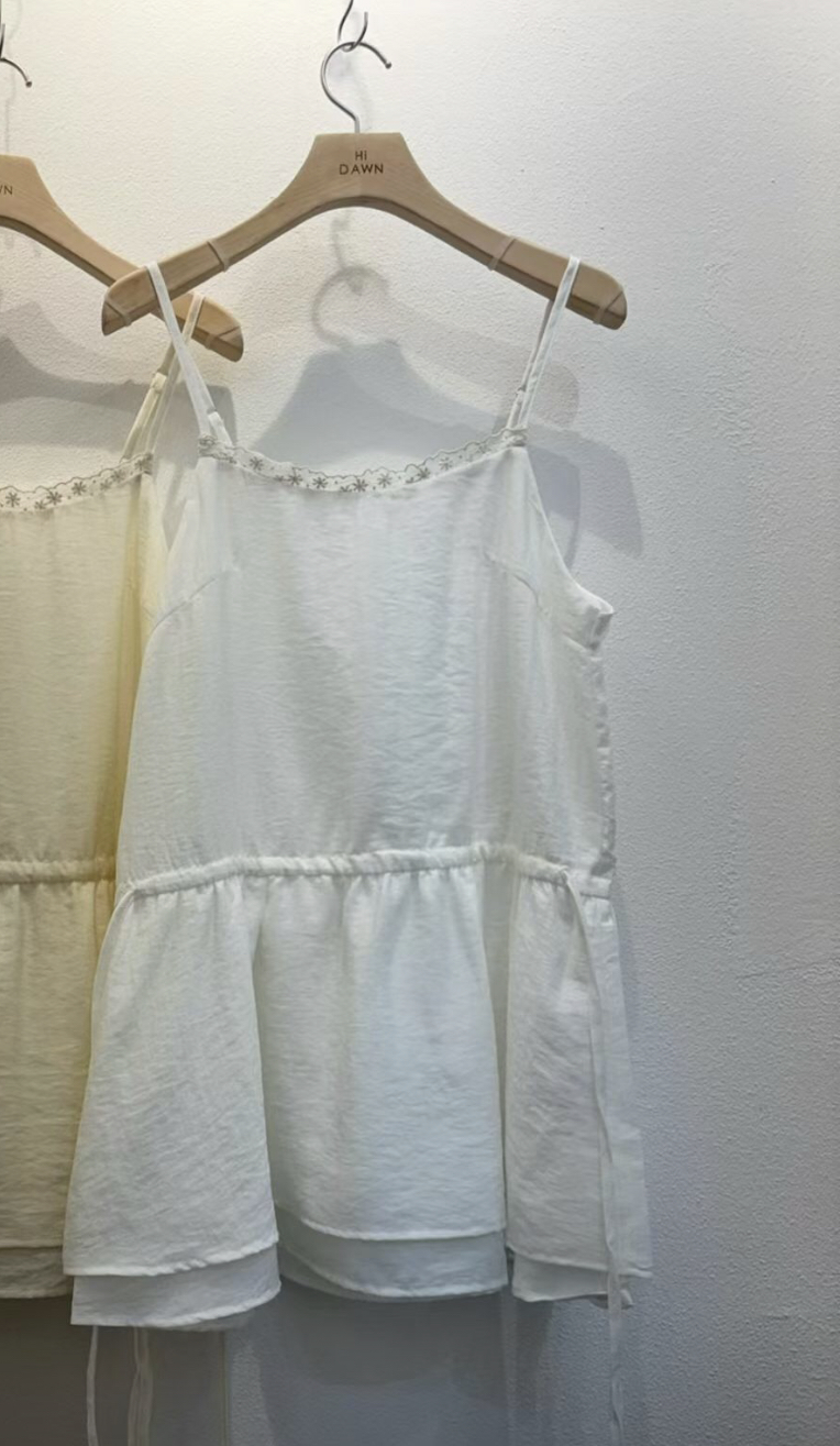 ATTIC韓國代購女裝新款推薦時尚人氣休閑職業連衣裙蕾絲褶皺ATTIC連衣裙圖色2