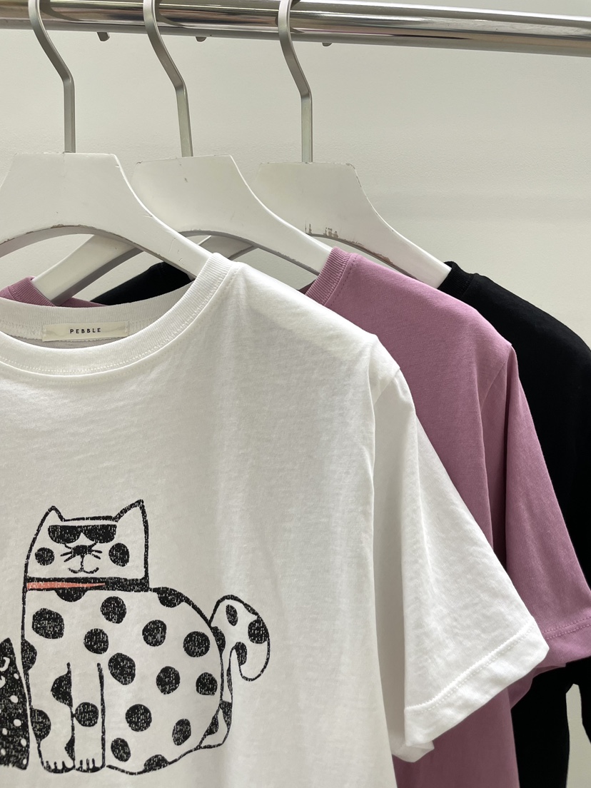 PEBBLE韓國直郵實拍女士新品時尚職業推薦人氣休閑熱賣T恤PEBBLET恤